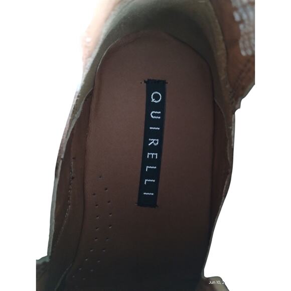 NWO Quirelli Mens Black Borrego Leather Casual Office Wear‎ Booties size 8 main image 9
